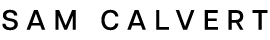 SAM CALVERT CGI Logo